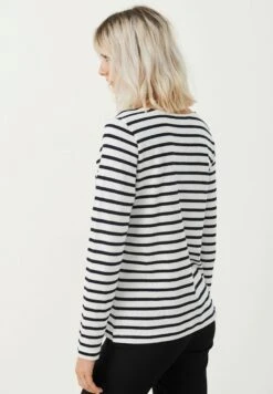 Part Two Vinka - Longsleeve - Dark Navy Stripe -Selecteer Dameswinkels 924896e54866478f85747af0d2210dbd