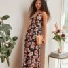 Anna Field Maxi-Jurk - Black/Pink/Multicoloured -Selecteer Dameswinkels 96709651080d423290ca2f3609bc50f0