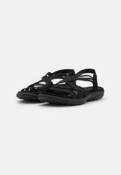 Skechers Reggae Slim Fit - Sandalen - Black Gore -Selecteer Dameswinkels 97840cee0c434d808e1f35f80d39fed6