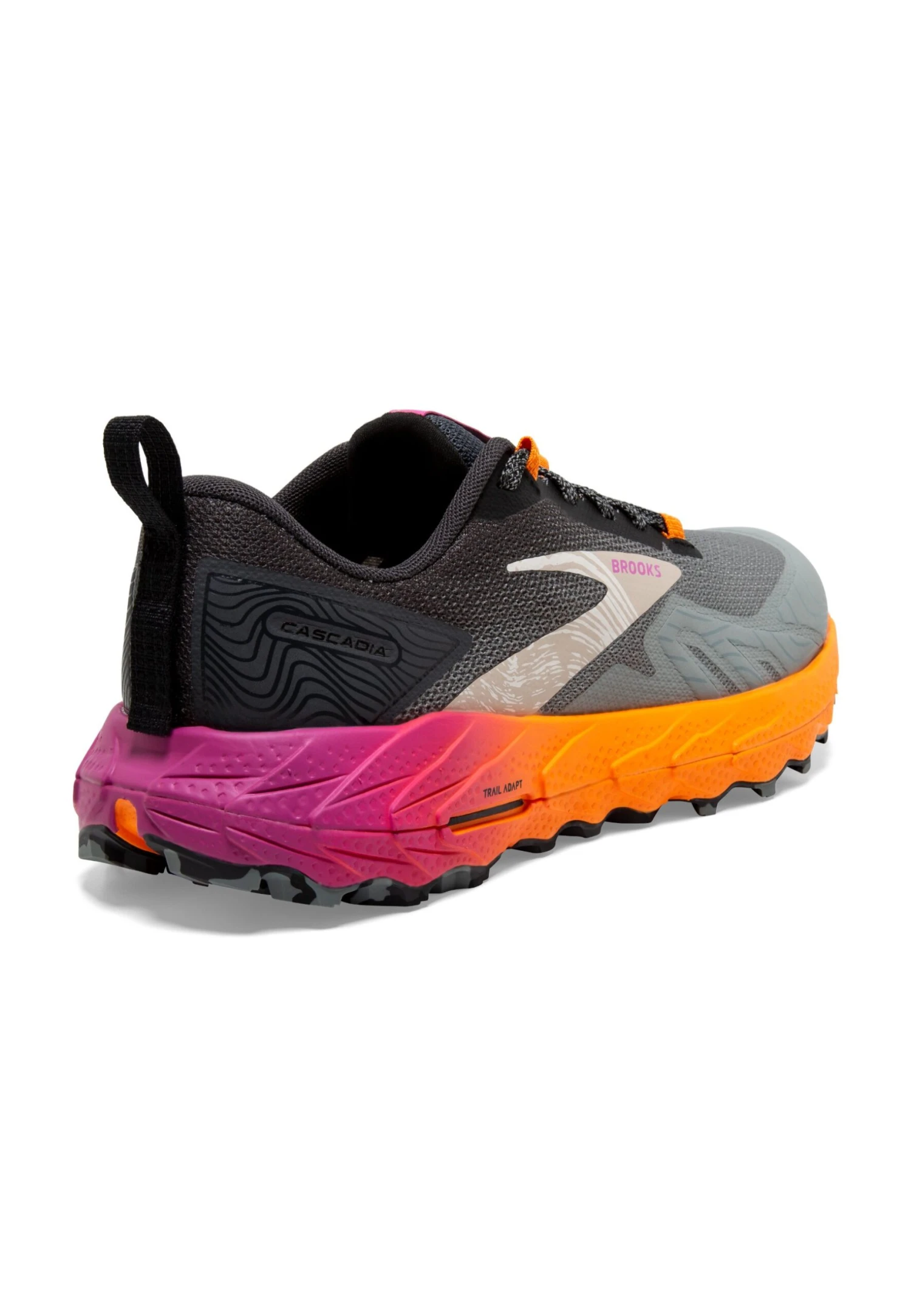 BROOKS Cascadia 17 - Trail Hardloopschoenen - Primer Ebony Oriole 6 BROOKS Cascadia 17 - Trail Hardloopschoenen - Primer Ebony Oriole - Afbeelding 4