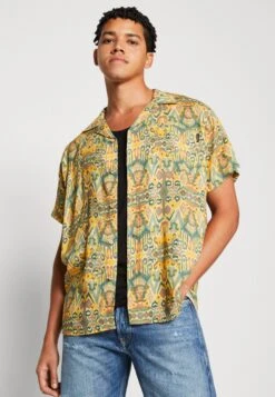 Kaotiko Shirt Jordania Unisex - Overhemdblouse - Mustard -Selecteer Dameswinkels 9f8a8bc2b41949e5a6160e2b7432e5b0