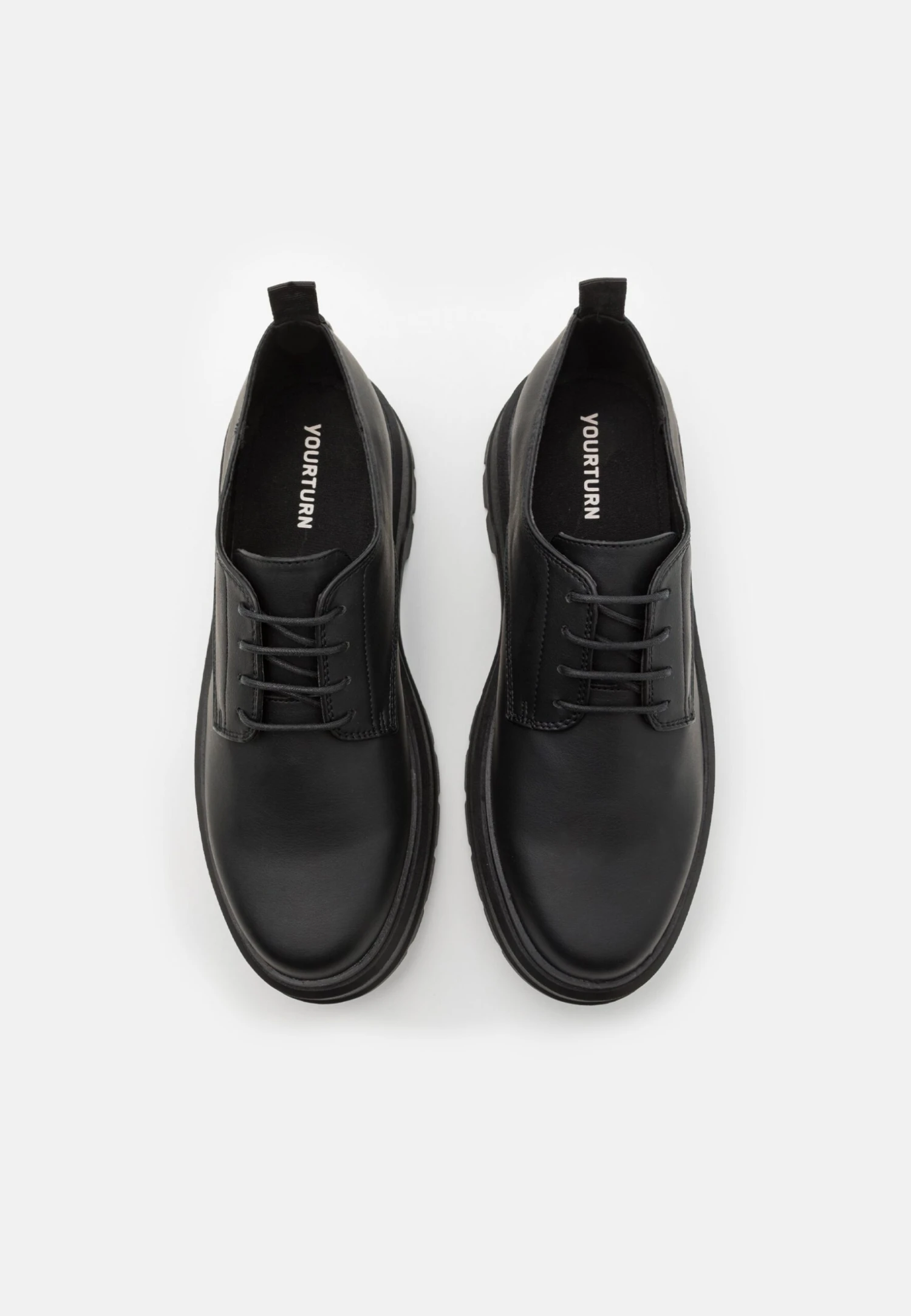 YOURTURN Unisex - Veterschoenen - Black 6 YOURTURN Unisex - Veterschoenen - Black - Afbeelding 4