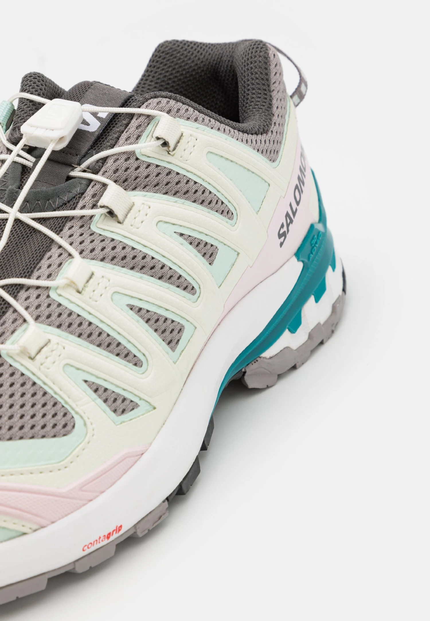 Salomon Xa Pro 3D V9 - Trail Hardloopschoenen - Gull/White/Bleached Aqua 8 Salomon Xa Pro 3D V9 - Trail Hardloopschoenen - Gull/White/Bleached Aqua - Afbeelding 6