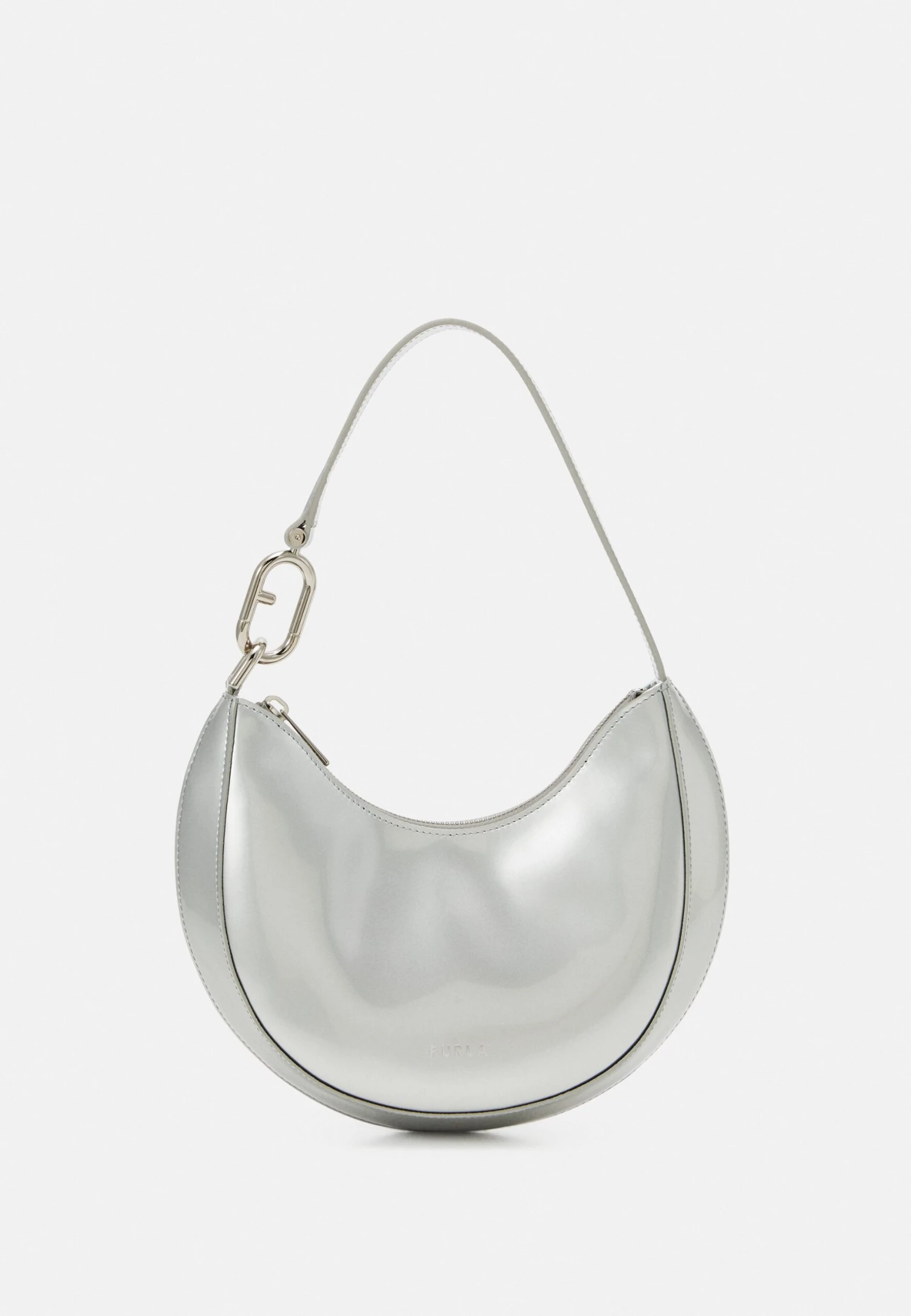 Furla Primavera Shoulder Bag - Handtas - Silver-Coloured 2 Furla Primavera Shoulder Bag - Handtas - Silver-Coloured