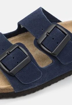 Pier One Leather Unisex - Pantoffels - Dark Blue -Selecteer Dameswinkels a5a88158e25a4eb4b3e59dc262861c25