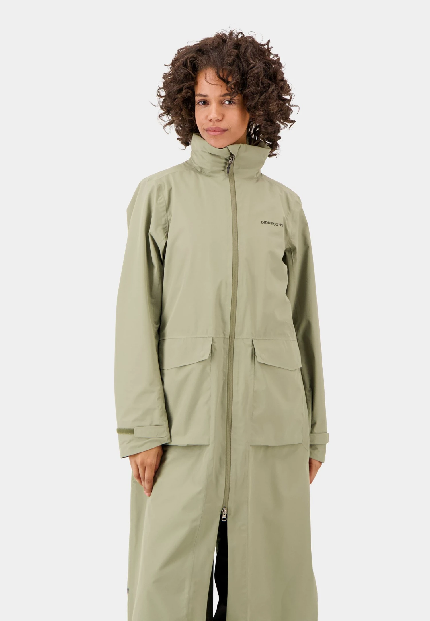 DIDRIKSONS Nadja Wns L 3 - Parka - Green 5 DIDRIKSONS Nadja Wns L 3 - Parka - Green - Afbeelding 3