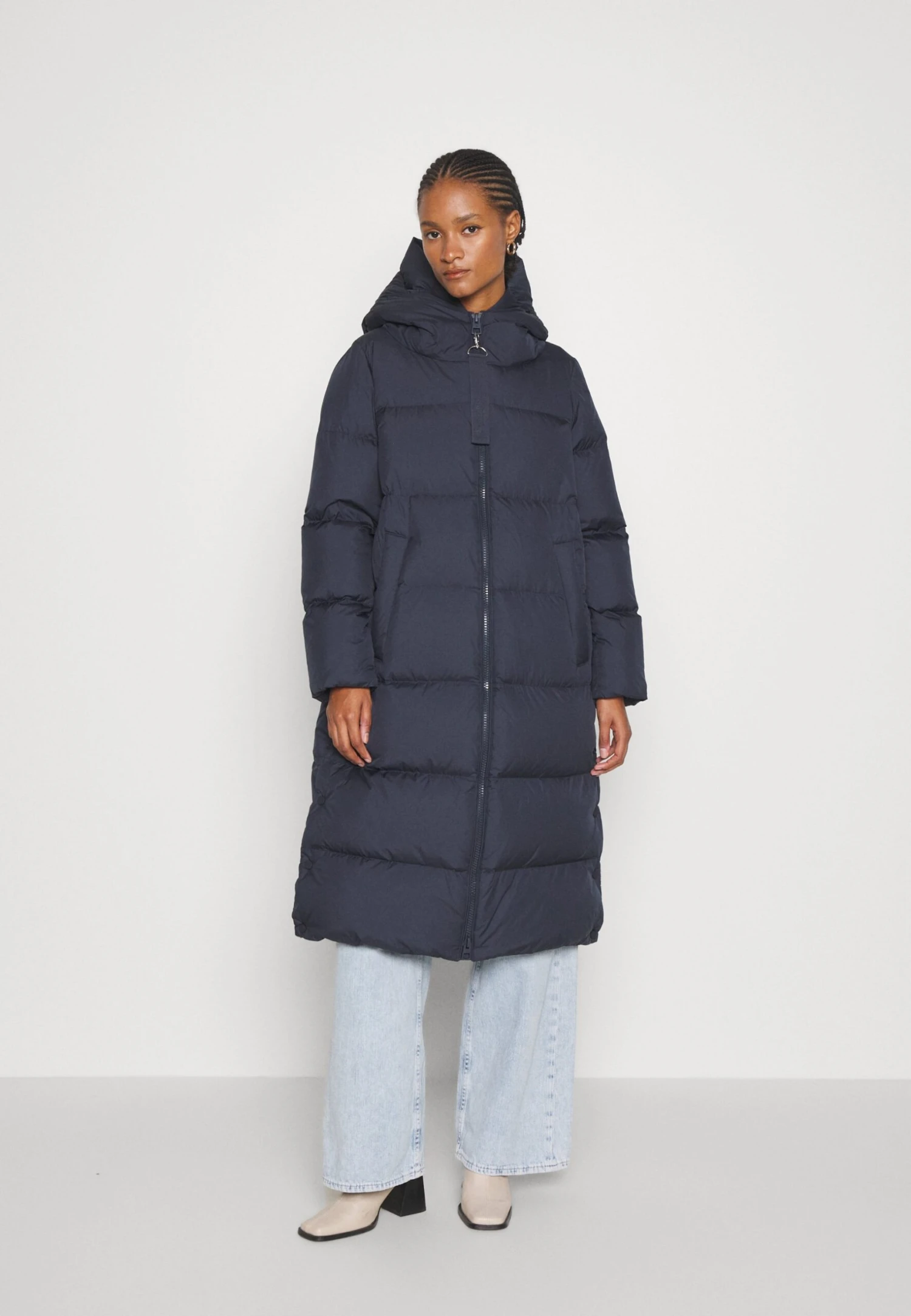 Marc O'Polo Coat Filled Fixed Hood Welt Pockets Side Slits With Press Buttons - Donsjas - Deep Blue Sea 6 Marc O'Polo Coat Filled Fixed Hood Welt Pockets Side Slits With Press Buttons - Donsjas - Deep Blue Sea - Afbeelding 4
