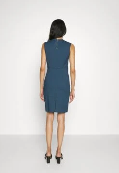 Patrizia Pepe Abito Dress - Etui-Jurk - Petrol Blue -Selecteer Dameswinkels aed7c1a9ea1b46cc8b23015742a8cd10