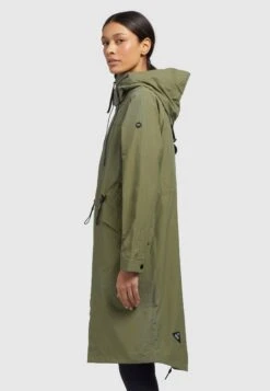 Khujo Marnia - Regenjas - Olivgrün -Selecteer Dameswinkels b222e9ab5ed5407fb4c1dbabbce6ece1