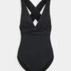 Seafolly Collective Cross Back One Piece - Badpak - Black -Selecteer Dameswinkels b302f75865224b8f883d234da0acf543