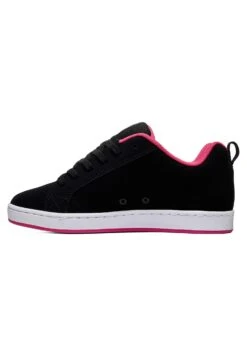 DC SHOES Court Graffik - Sneakers Laag - Black/Pink Stencil -Selecteer Dameswinkels b4b4d268beb44d2eafe0c83d73c1f95f