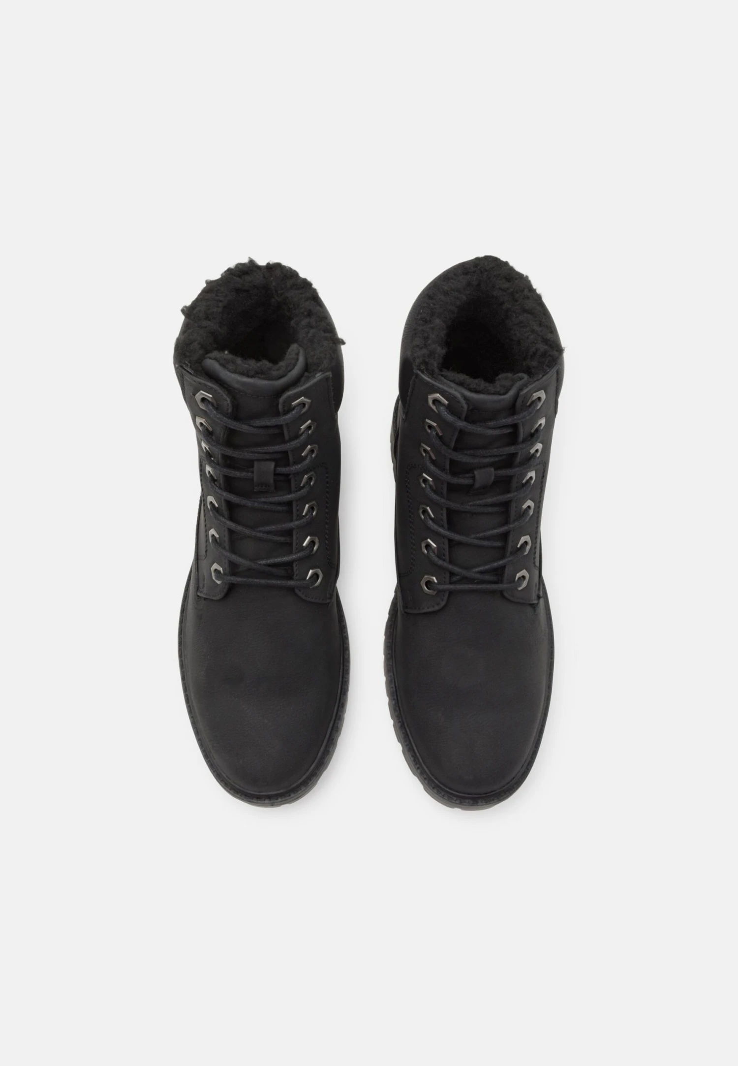 Pier One Unisex - Veterboots - Black 6 Pier One Unisex - Veterboots - Black - Afbeelding 4