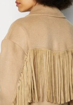 COLOURFUL REBEL Koko Fringe Coat - Mantel - Camel 13 COLOURFUL REBEL Koko Fringe Coat - Mantel - Camel -Selecteer Dameswinkels bf055a151000427a8ad5d891d8341810