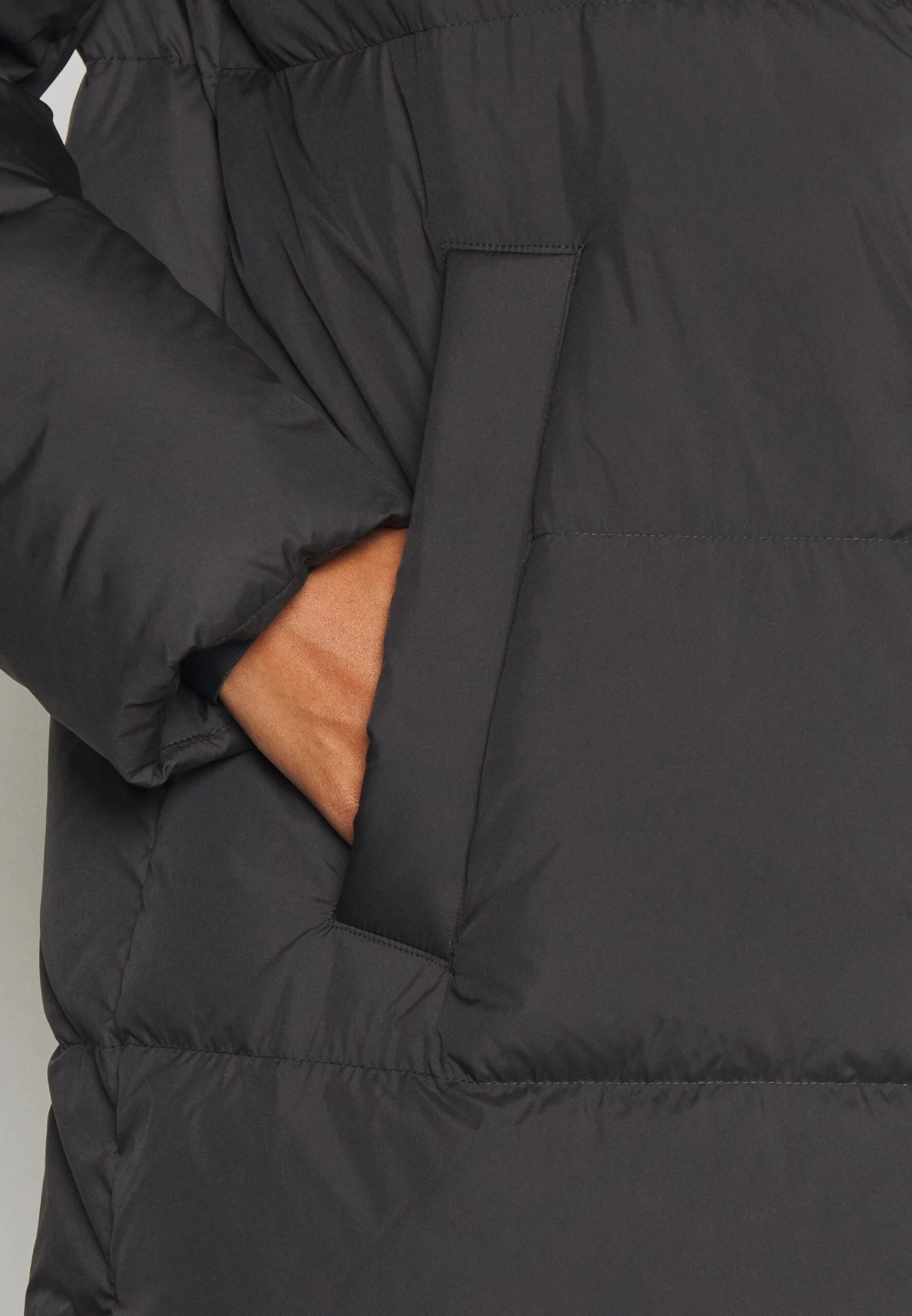 Marc O'Polo Coat Filled Fixed Hood Welt Pockets Side Slits With Press Buttons - Donsjas - Black 9 Marc O'Polo Coat Filled Fixed Hood Welt Pockets Side Slits With Press Buttons - Donsjas - Black - Afbeelding 7