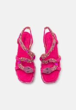 Alma En Pena Sandalen Met Sleehak - Fuxia -Selecteer Dameswinkels c395d76de4034433921c70618959994b