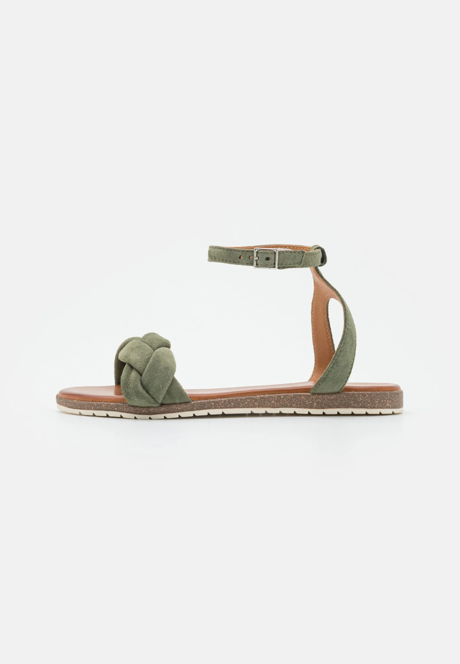 Anna Field Leather - Sandalen - Khaki 4 Anna Field Leather - Sandalen - Khaki - Afbeelding 2