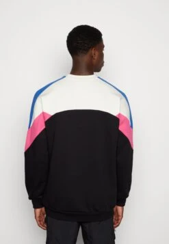 Kaotiko Crew Dru Unisex - Sweater - Ivory/Black/Royal/Fuxia -Selecteer Dameswinkels cdaf40a8f5024e3296f2935eef4553ed