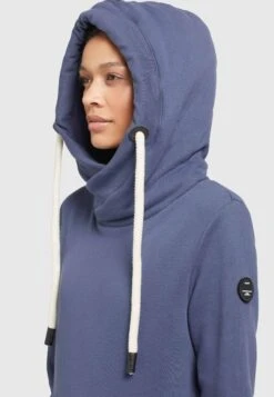 Khujo Rhabea - Hoodie - Dunkelblau -Selecteer Dameswinkels d1b56d10ab594fb39a560696a5ee0108