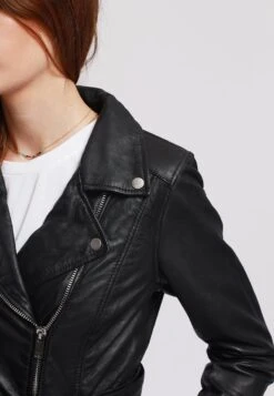 Lee Cooper Beatriz - Leren Jas - Black -Selecteer Dameswinkels d3a373f1572443dd97944f4f8fef19e8