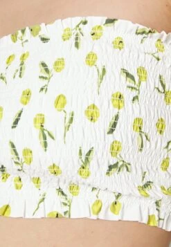 Seafolly Summer Crush Shirred Long Line Bandeau - Bikinitop - Off-White -Selecteer Dameswinkels d409e814baf549c780a1abcc0718fe2a