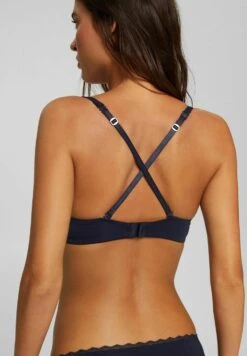 ESPRIT Feminine Sexy Padded Bra - Beugel Bh - Navy -Selecteer Dameswinkels d57be941399c45ec9761d2cdc82ff068