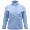 Peak Performance W Fleece Snap T-Neck - Fleece Trui - Hellblau -Selecteer Dameswinkels d7dc8e911bfc4352b24c16acfa30d9f9