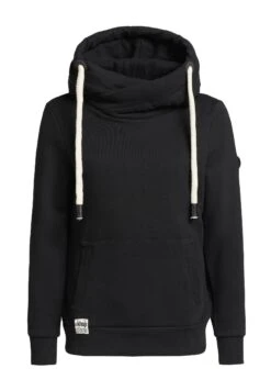 Khujo Rhabea - Hoodie - Schwarz -Selecteer Dameswinkels dab36ded842544a5a5880cd51556f0ea