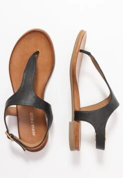 Anna Field Leather - Teensandalen - Black -Selecteer Dameswinkels e34045ce02684ea69c0d0afe49379cdd