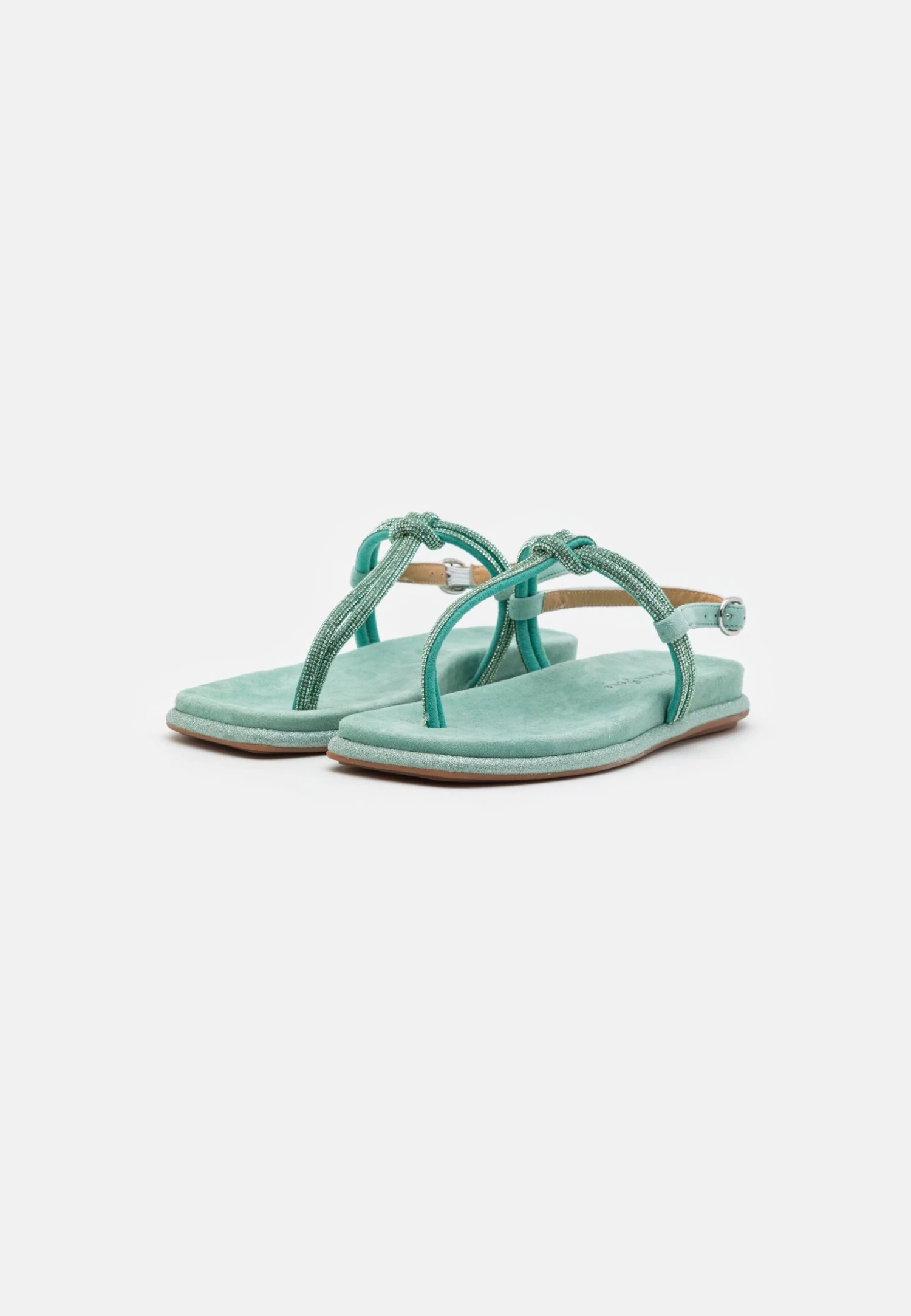 Alma En Pena Sandalen Met Enkelbandjes - Mint 5 Alma En Pena Sandalen Met Enkelbandjes - Mint - Afbeelding 3