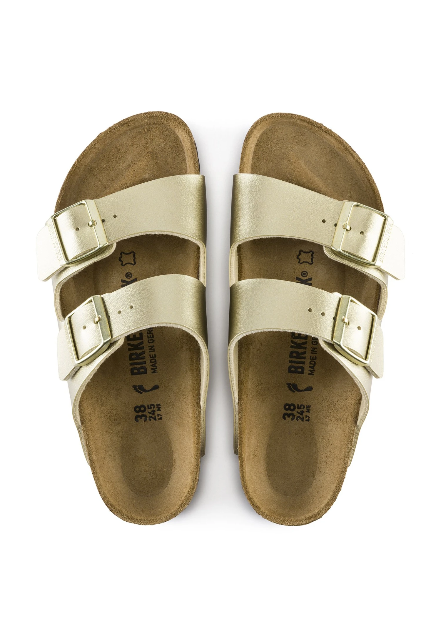Birkenstock Arizona Bf Regular - Muiltjes - Gold 7 Birkenstock Arizona Bf Regular - Muiltjes - Gold - Afbeelding 5