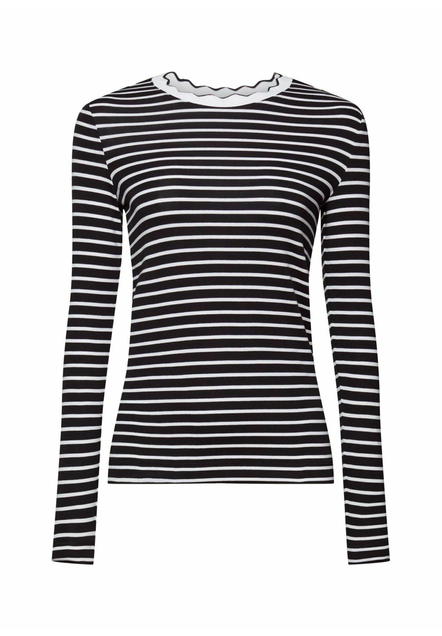 ESPRIT Muschelkante Am Ausschnitt - Longsleeve - Black 11 ESPRIT Muschelkante Am Ausschnitt - Longsleeve - Black - Afbeelding 9