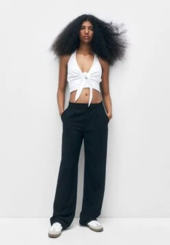 PULL & BEAR Broek - Black 9 PULL & BEAR Broek - Black -Selecteer Dameswinkels f050ba99645c461c9b3f52f3fd01c00b