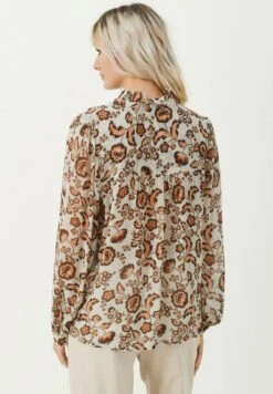 Part Two Viktorine - Overhemdblouse - Koi Japanese Flower Print -Selecteer Dameswinkels f116128f20944e8faf86de97f9f938e2