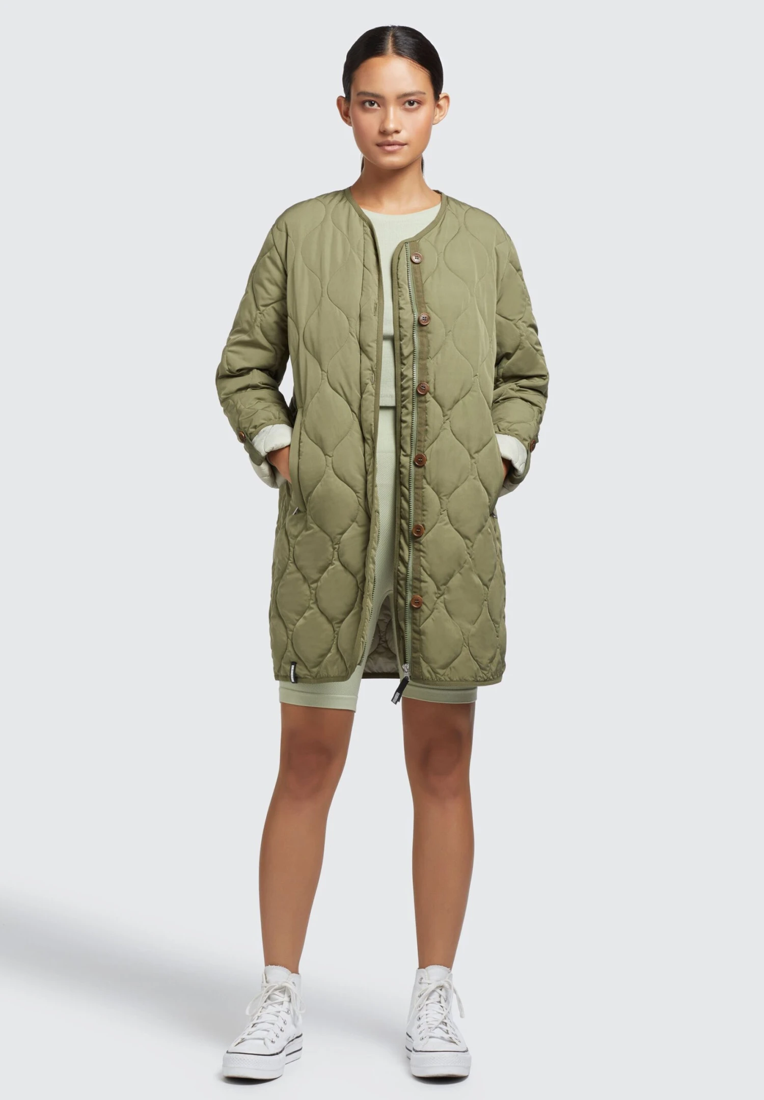 Khujo Sira - Jas - Olivgrün 4 Khujo Sira - Jas - Olivgrün - Afbeelding 2