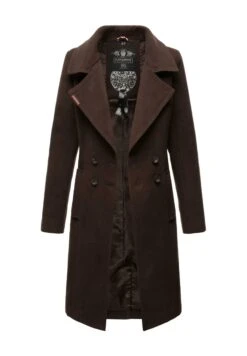 Navahoo Wooly - Halflange Jas - Dark Choco 13 Navahoo Wooly - Halflange Jas - Dark Choco -Selecteer Dameswinkels f880a6d5b1824c708a7b83feb3fd9d60