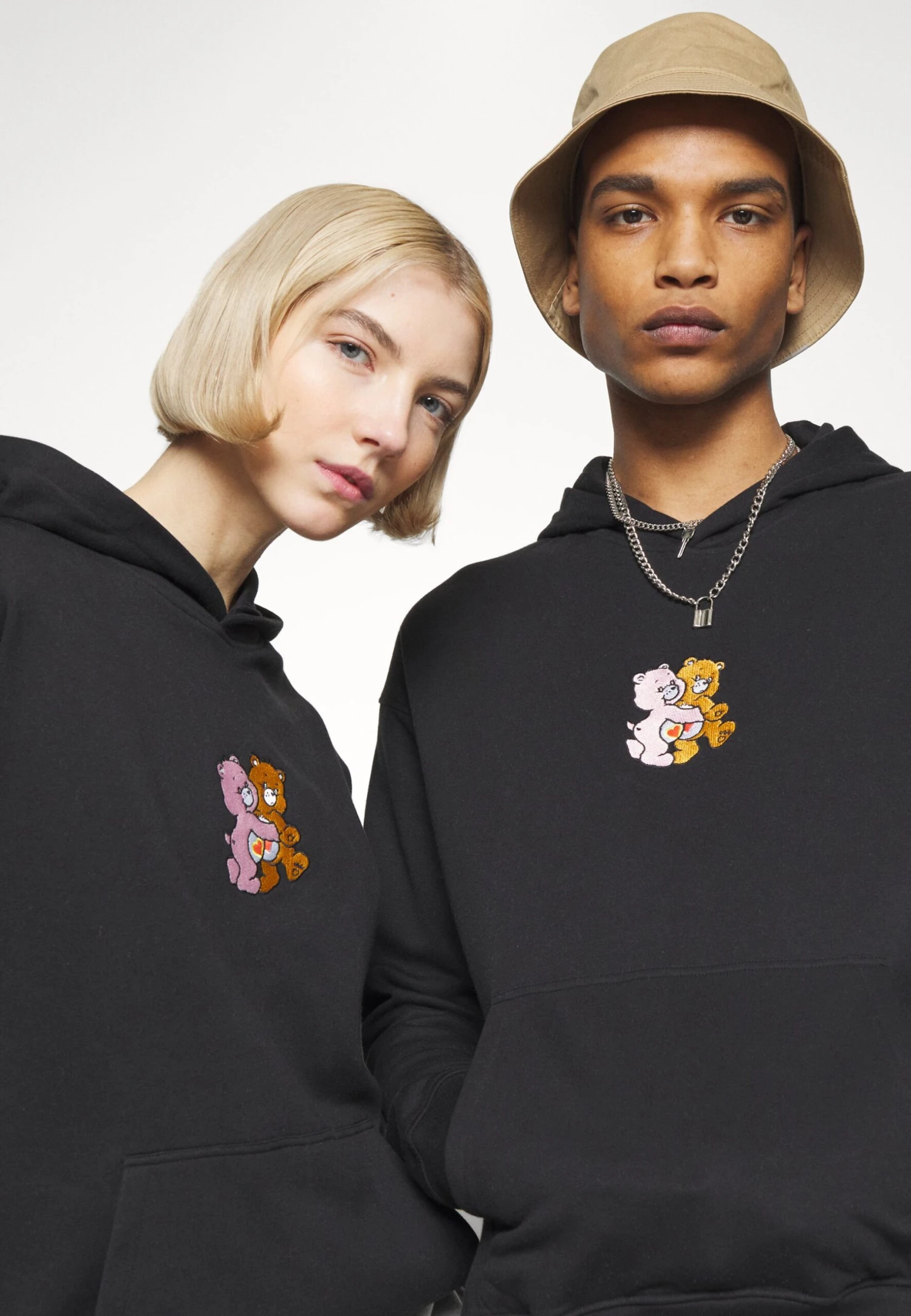 YOURTURN Care Bears Unisex - Hoodie - Black 7 YOURTURN Care Bears Unisex - Hoodie - Black - Afbeelding 5