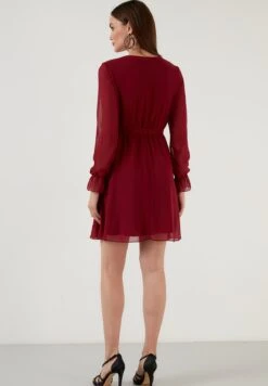 LELA Mini- Jurk - Bordeaux 10 LELA Mini- Jurk - Bordeaux -Selecteer Dameswinkels f955448213064e749d11a8d3d15e01a2