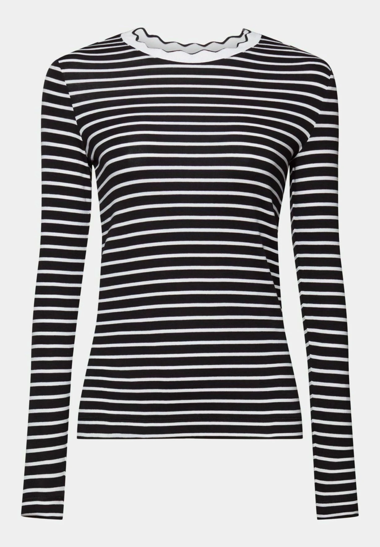 ESPRIT Muschelkante Am Ausschnitt - Longsleeve - Black 13 ESPRIT Muschelkante Am Ausschnitt - Longsleeve - Black - Afbeelding 11