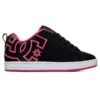 DC SHOES Court Graffik - Sneakers Laag - Black/Pink Stencil -Selecteer Dameswinkels fc1128289a024f569361489a915fb472