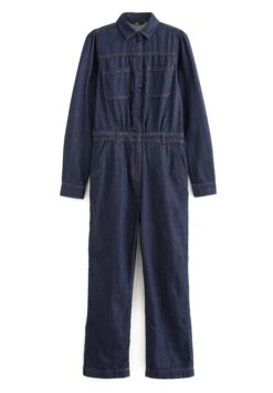Next Button Through Boilersuit Petite - Jumpsuit - Rinse -Selecteer Dameswinkels fcf3d0bbe49542deb1ca8ae9a2a3ad72
