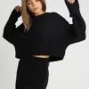 Even&Odd Cropped Jumper - Trui - Black 2 Even&Odd Cropped Jumper - Trui - Black -Selecteer Dameswinkels fd3bd6122f154dad894d971b813e9d0b