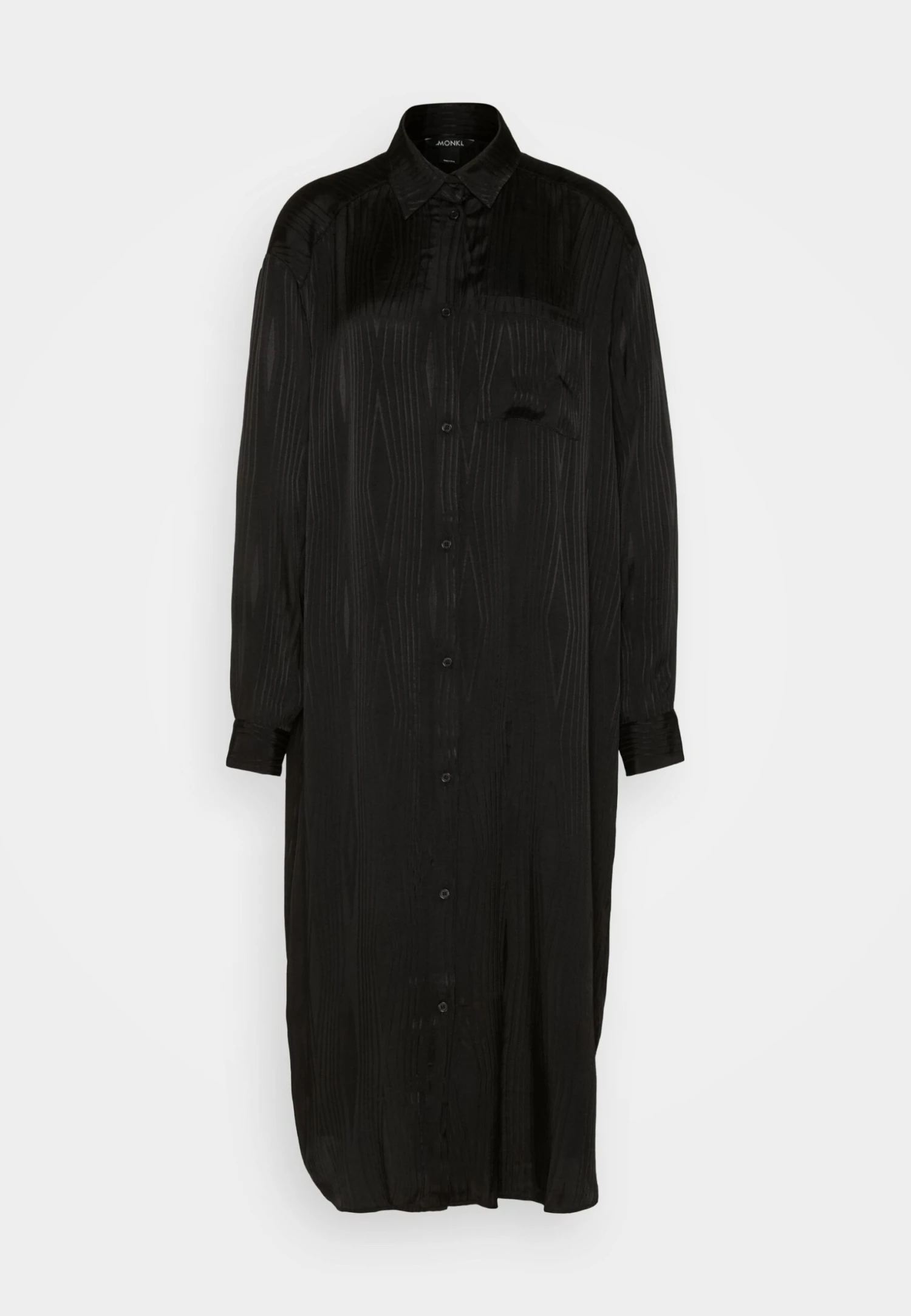 Monki Blousejurk - Black Jaquard 7 Monki Blousejurk - Black Jaquard - Afbeelding 5